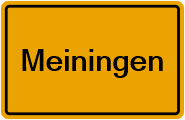 Grundbuchauszug Meiningen